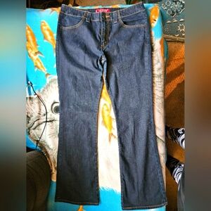 Levis nouveau downtowner boot cut stretch 525 jeans sz 12